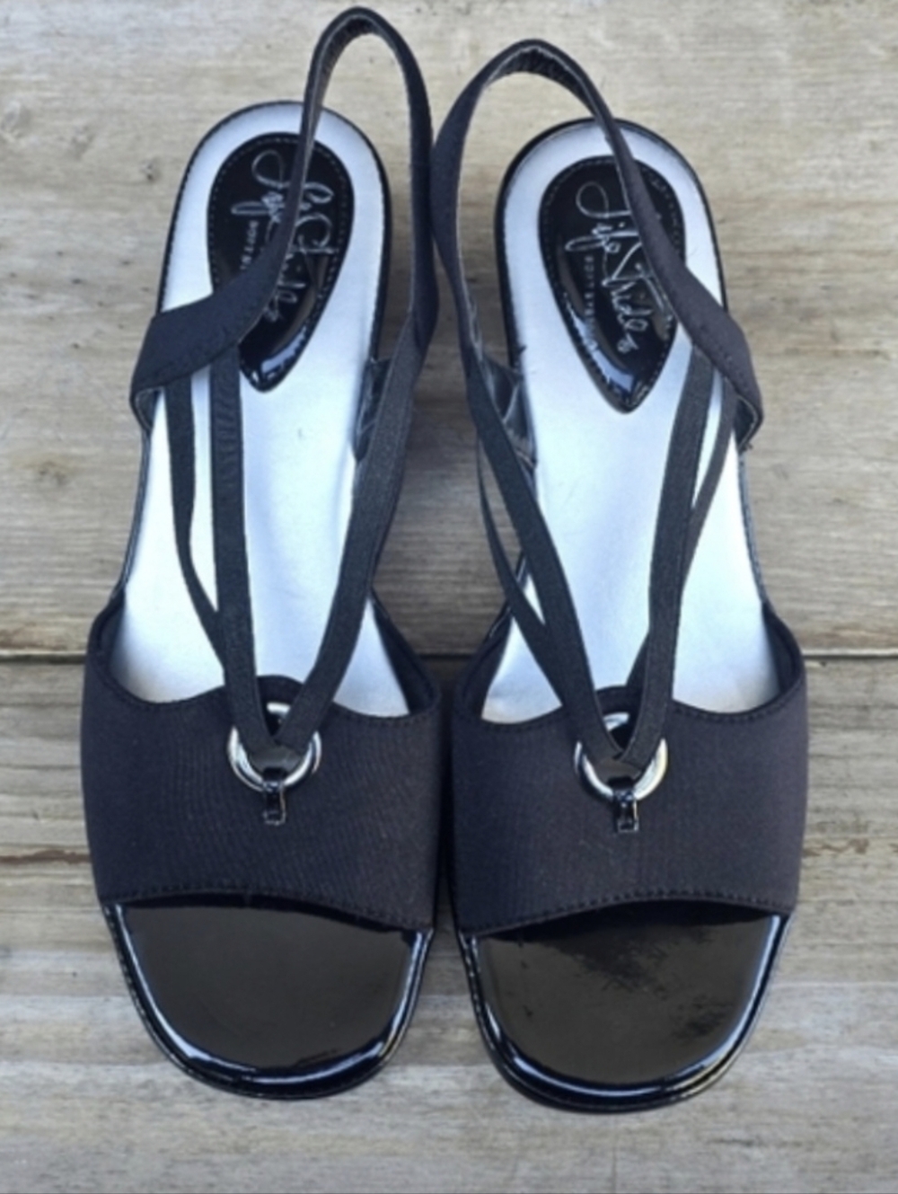 Life Stride Fair Y2K Minimalist Revival Slingback Comfort Wedge Sandal 8.5M